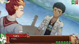 Game&colon; Camp be proper of Friends&comma; Path 2&comma; Episode 61 - Kiran and Taiga's Conversation &lpar;Russian voiceover&rpar;